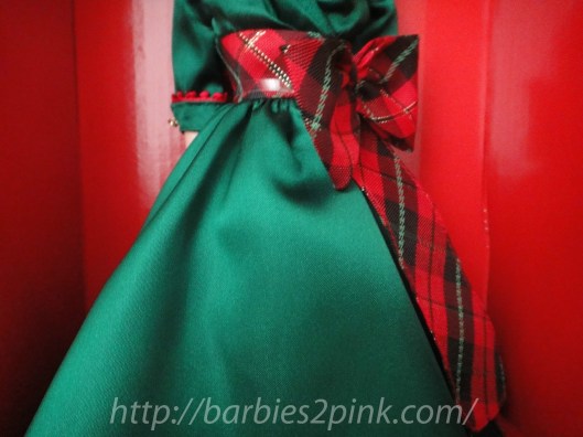 A fita no vestido | Foto: Caori