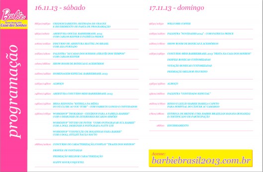 Olhem: tem um convidado especial!! Quem será | Foto: Barbie Brasil 2013 - via website