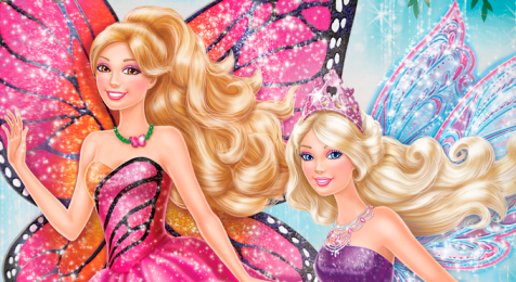 banner - barbie butterfly e a princesa fairy