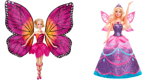 barbie butterfly- princesa fairy dolls