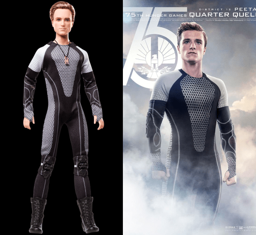 peeta mellark (comparação) - catching fire